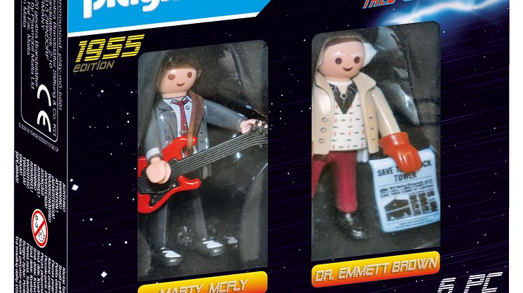 Back to the Future Marty McFly und Dr. Emmet Brown (70459) von PLAYMOBIL_Verpackung