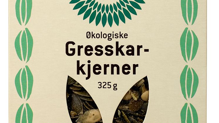 Helios gresskarkjerner økologisk 325 g