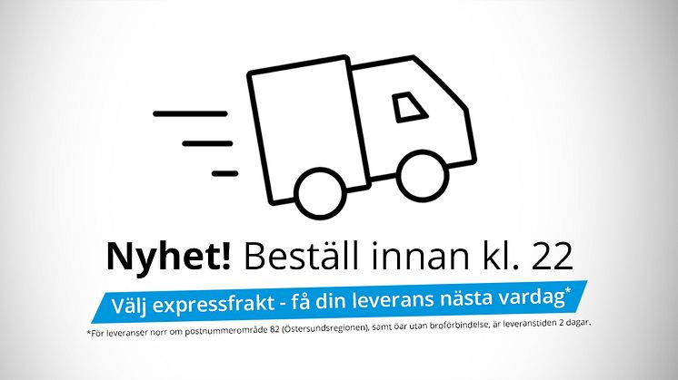 NetOnNet förlänger ordertiden för expressleveranser till kl 22.