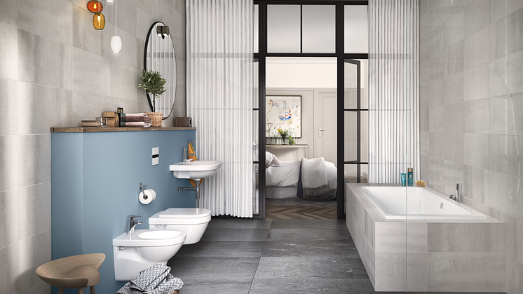  Wallhung products Triomont sideview