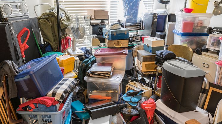 An example of hoarding behaviour
