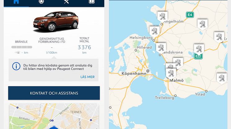 MyPeugeot - få koll på ditt bilkörande.