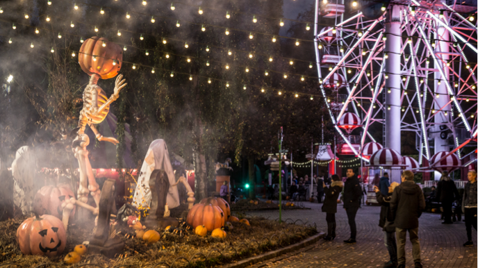 Halloween: Mørket sænker sig over Tivoli Friheden