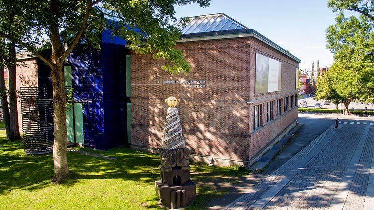 I sommer kan du besøke Trondheim kunstmuseum fra Vestfrontplassen til Nidarosdomen.