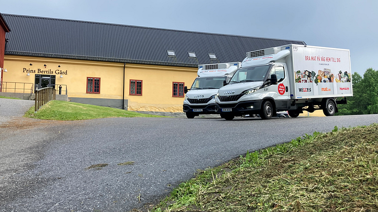 IVECO har levererat kylbilar till kunden Dagab