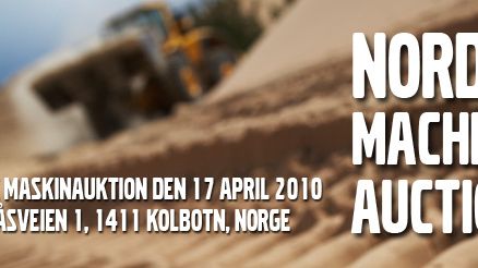 Maskinauktion - Nordic Machine Auction i Norge den 17 april