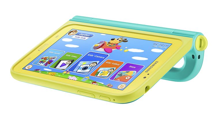Husfred med børnevenlig Samsung Galaxy Tab 3 Kids 