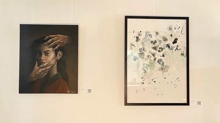 Verk av Stella Sandberg och Iman Malmberg
