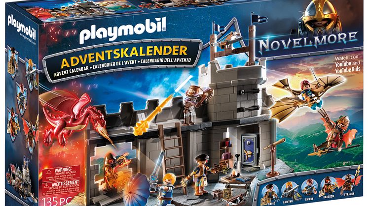 Adventskalender Novelmore Darios Werkstatt (70778) von PLAYMOBIL
