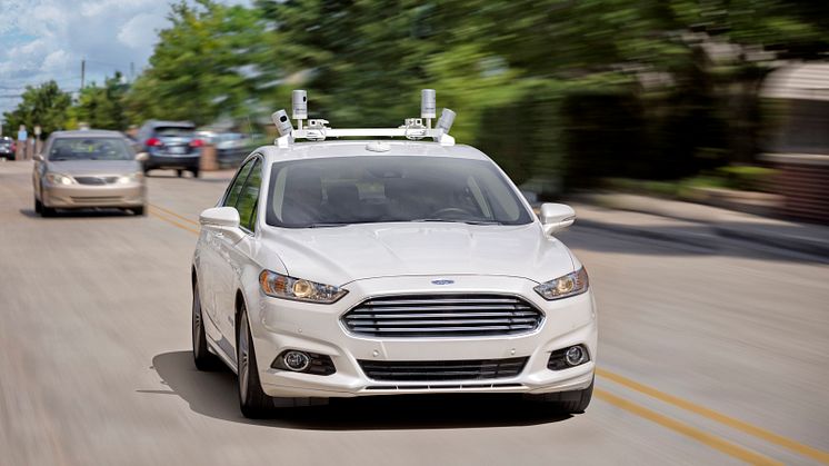 Ford ska innan året är slut ha 30 självkörande bilar av Mondeo Hybrids amerikanska systermodell Fusion.