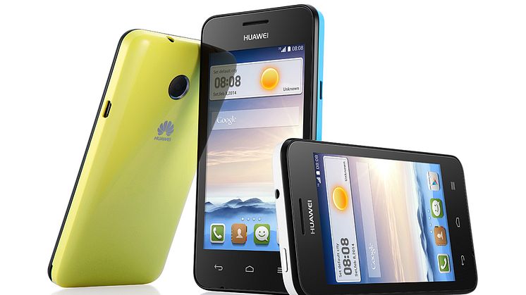 Ny prisvärd smartphone med användarvänlighet i fokus – Nu finns Huawei Ascend Y330 i Sverige