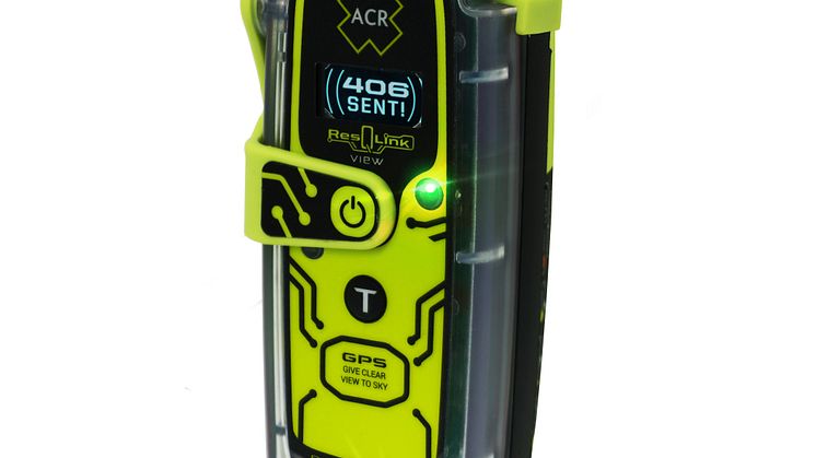 Hi-res image - ACR Electronics - The new ACR Electronics ResQLink View Personal Locator Beacon with Optical Display Technology 