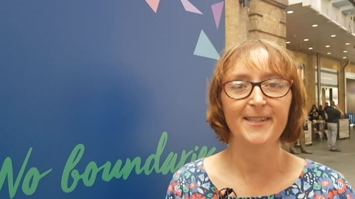 Artist Emma Johns talks about her involvement in the National Rail No Boundaries exhibition