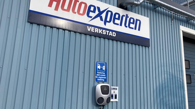 Bilservice i Åseda - laddpunkt