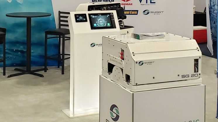 Smartgyro - The Smartgyro SG20 on the YANMAR Booth at Miami.jpg