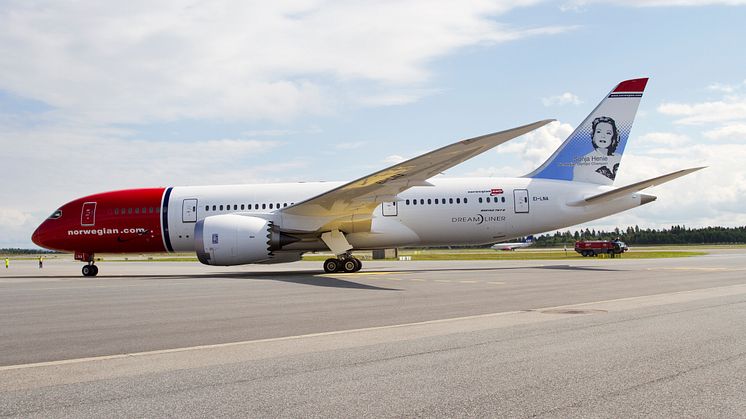 1,6 millioner passagerer fløj med Norwegian i februar