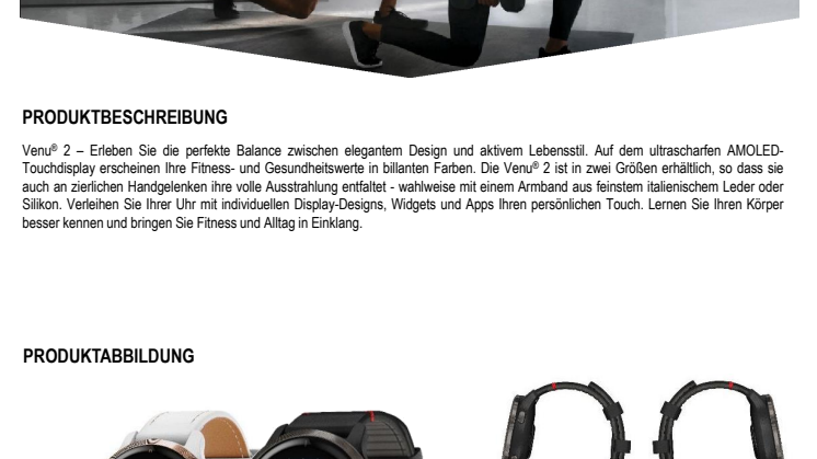 Datenblatt Garmin Venu 2 Serie - UH