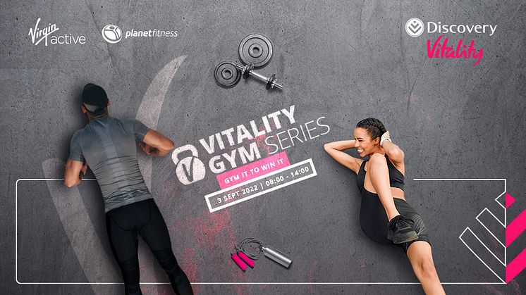 Inaugural Vitality Gym Series kicks off on 3 September 2022