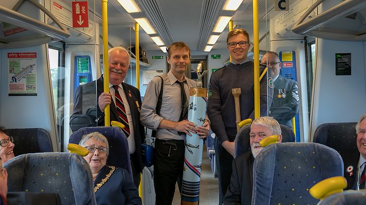 RAFA members travelling between Stafford and Stone 