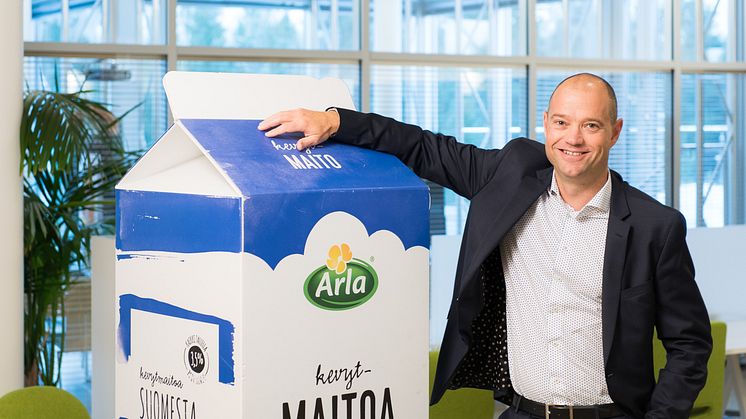 Tomi Tanninen Arla Oy:n talous- ja hallintojohtajaksi