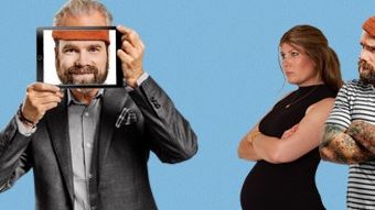 Vi ser till att du är du. Svensk e-identitets konceptbild.