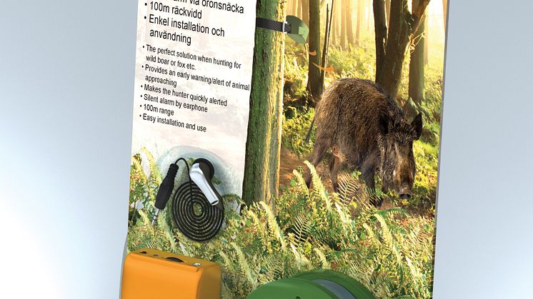 Hunting alarm förpackning