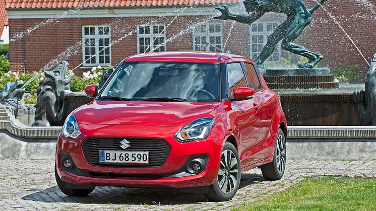 Suzuki holder forpremiere på ny Suzuki Swift