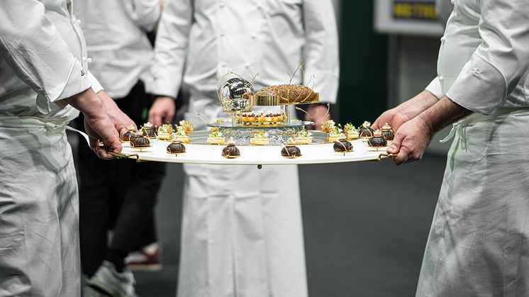 Presentation vid Bocuse d'Or i Budapest 2022