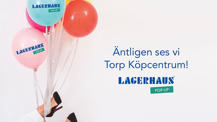 ​Lagerhaus fortsätter att öppna pop-up butiker!