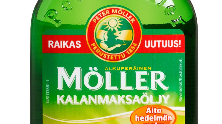 Möller Kalanmaksaöljy Hedelmänmakuinen