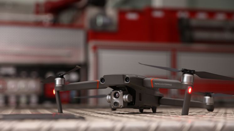 DJI Mavic 2 Enterprise Advanced landed
