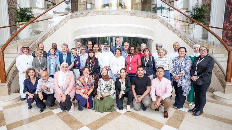 Dr Vikki Park with the IP.Global Symposium representatives 