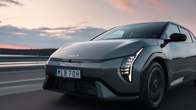 Elbilen Kia EV4 lanseras Sverige 