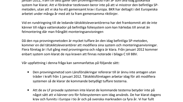 Tätskikt i våtrum