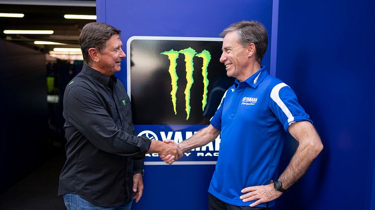 Monster Energy Company and Yamaha Factory Racing MotoGP Team Announce Multi-Year Title Sponsor Renewal