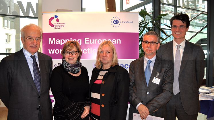 Launch event first finding European Company Survey 26 November 2013
