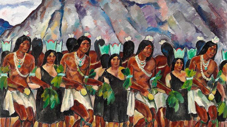 Bror Julius Olsson Nordfeldt: "Corn Dance"