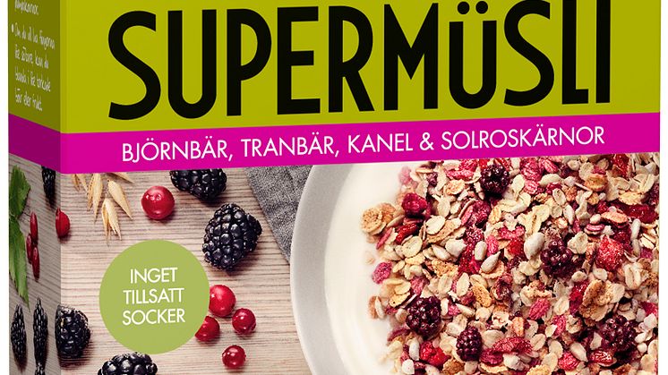 Paulúns Glutenfri Supermüsli