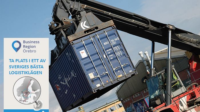 Örebroregionen klättrar till andra plats på nationell logistikranking!