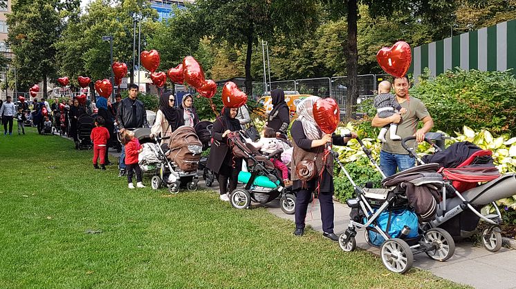 Till media: Mammorna från Junsele är i Stockholm - ska de välja Mellansel eller Europa?