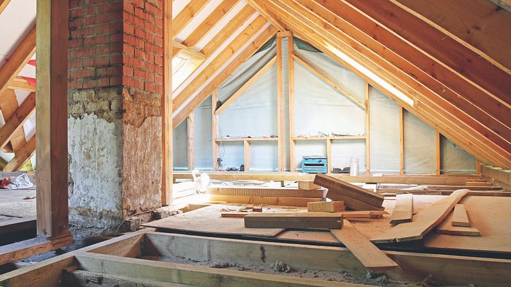 Miljøvennlig oppussing  loft