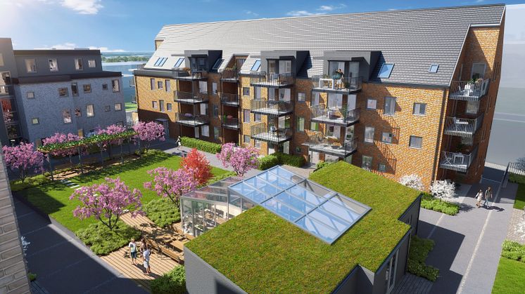 Var med vid första spadtaget för HSB Brf Garvaren! Byggstart för 67 havsnära bostäder vid Pantarholmen i Karlskrona.