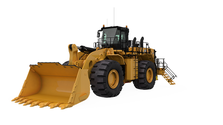 Cat 992, hjullastare - frilagd