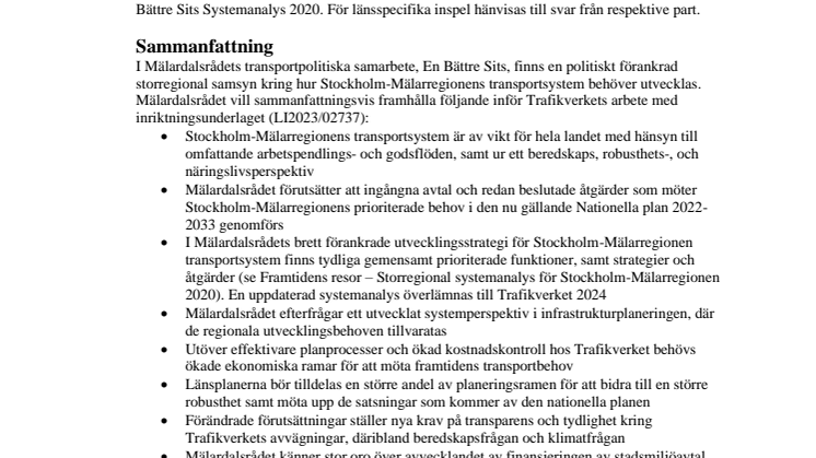 Inspel till Trafikverkets arbete med Inriktningsunderlaget (LI2023_02737)_TRV 2023_59743.pdf