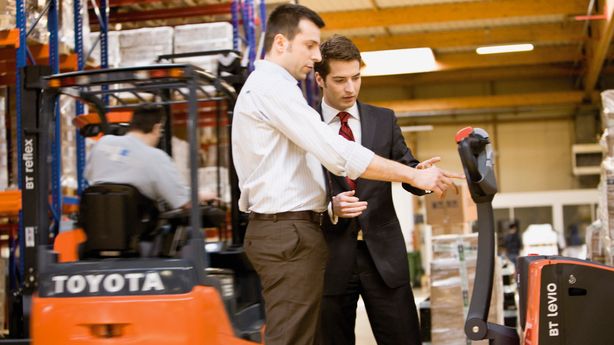 Svensk lansering av Toyota I_Site på Logistik & Transport 
