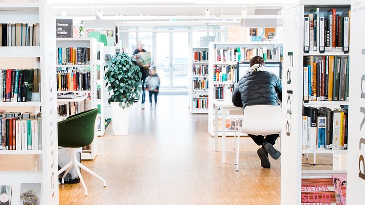 Dans på biblioteken blir verklighet.