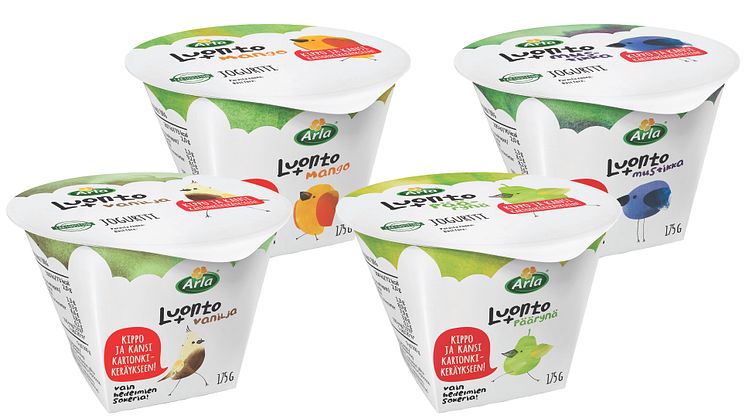 Arla haluaa muuttaa maailmaa pakkaus kerrallaan – tuo kartonkiset jogurttipikarit kauppoihin ensimmäisenä Suomessa