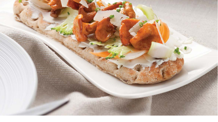 Recept: Höstig kantarellsmörgås