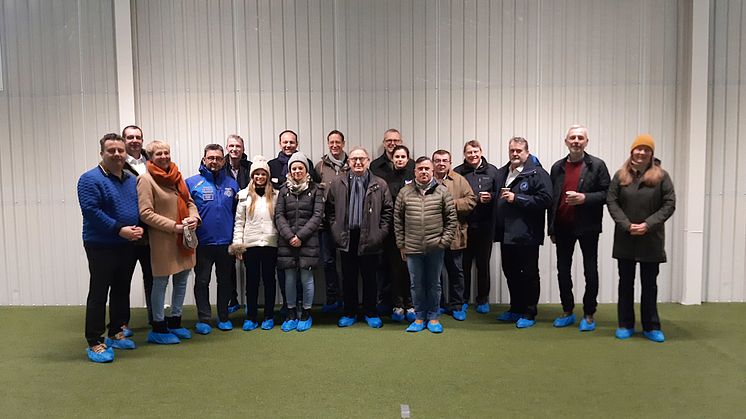 Representatives of the kennel clubs of Denmark, France, Finland, Germany, Italy, the Netherlands, Norway and Sweden.