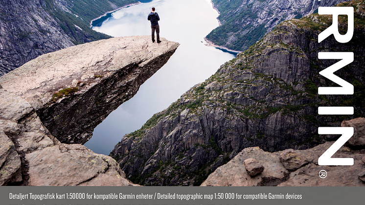 Topo Norway Experience v4 - detaljert topografisk kart 1:50 000 for kompatible Garmin enheter og PC/Mac